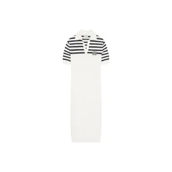 Givenchy 4G Striped Polo Dress