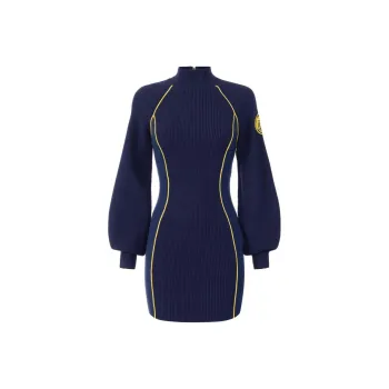 Elisabetta Franchi Puff-sleeve Dress