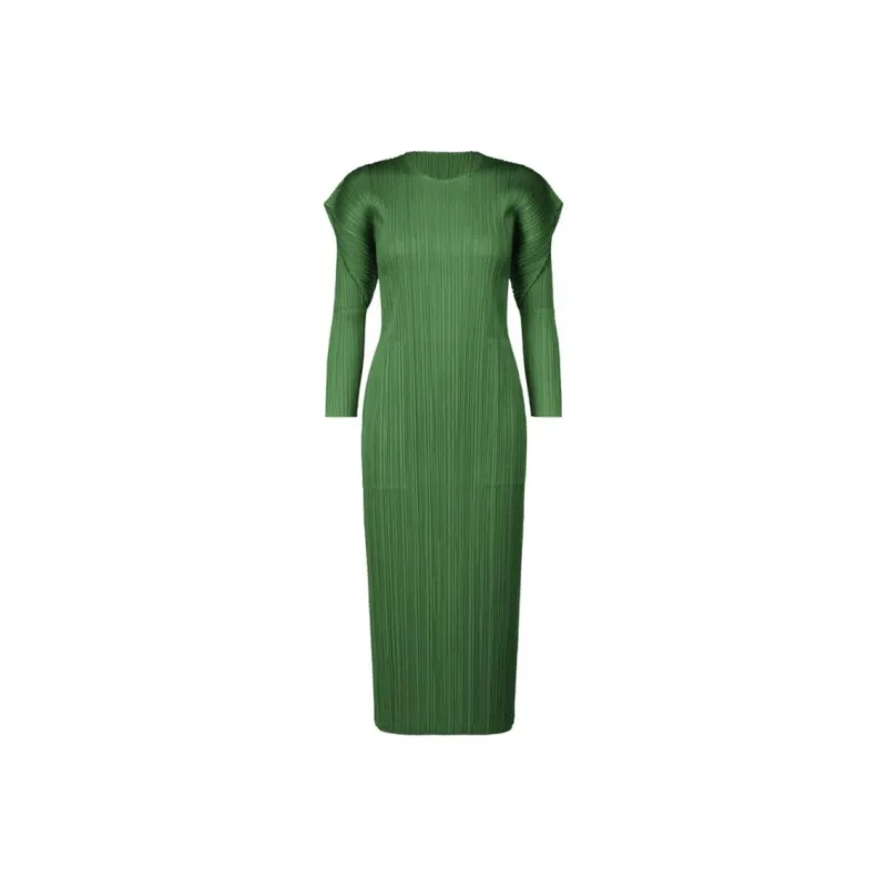 PLEATS PLEASE ISSEY MIYAKE February Maxi Dress-0