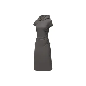 Skechers Freedom Series Short Sleeved Dress Women's Coal Gray