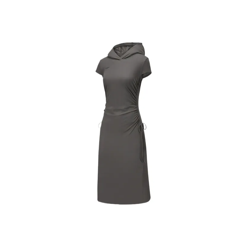 Skechers Freedom Series Short Sleeved Dress Women's Coal Gray-0