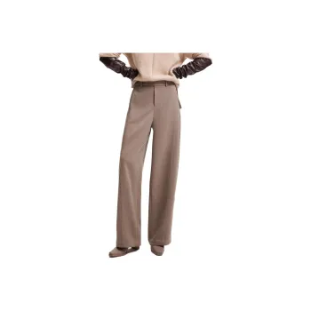 ONLY Suit Trouser Women's Palm Tree Brown