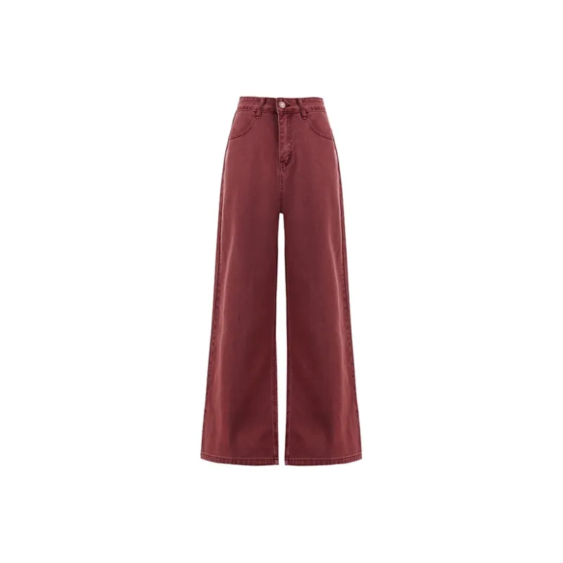 Wen Shan Jeans Women's Agate Red-3