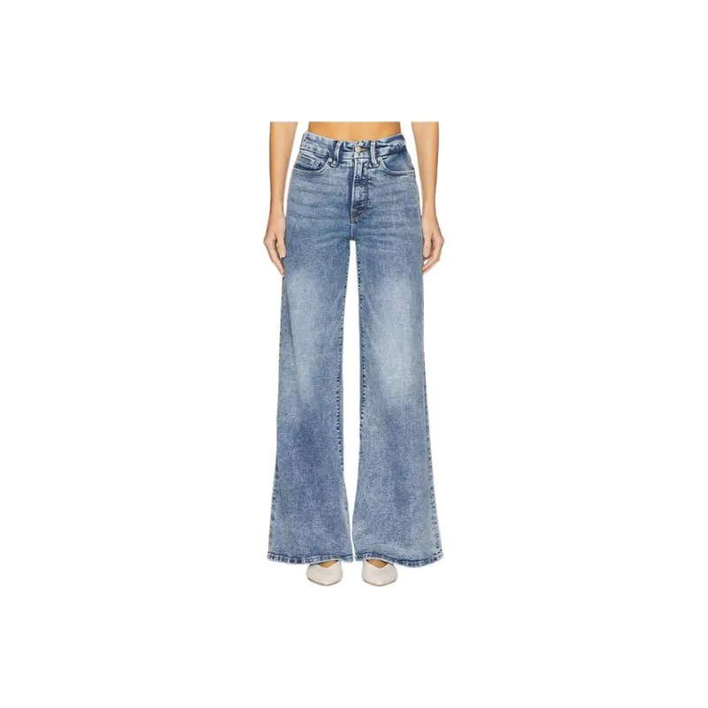 GOOD AMERICAN Jeans Women's Light Blue-0