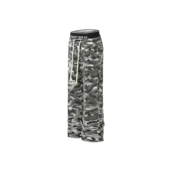 BEAR UNION Cargo Pants Unisex Camouflage