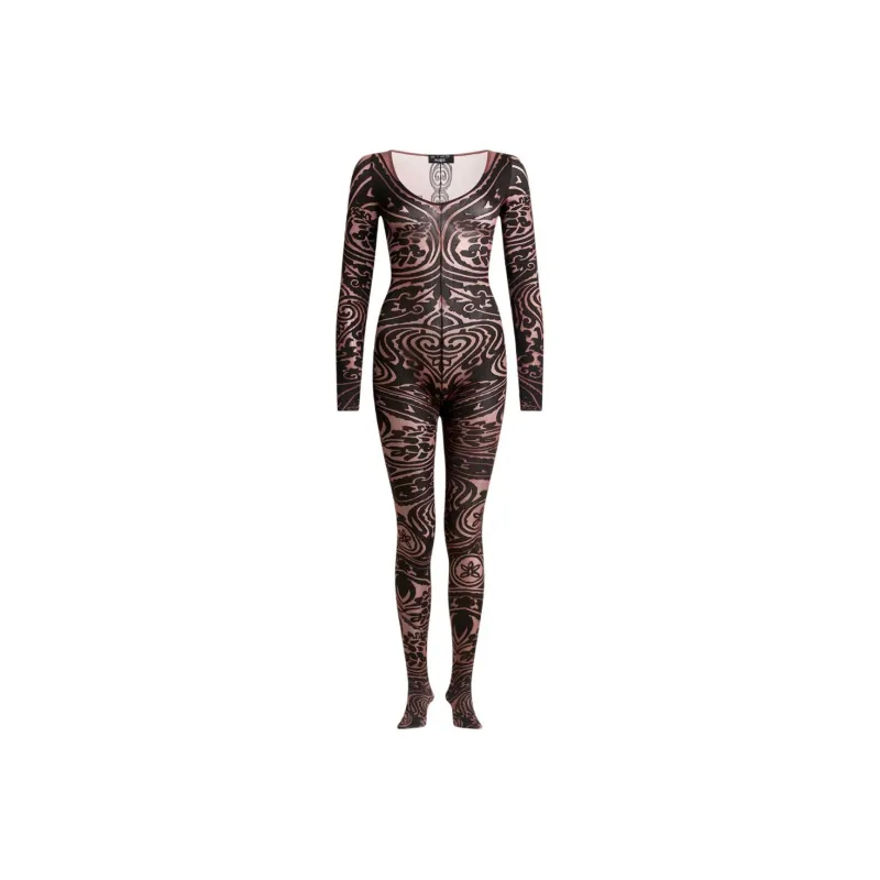 ETRO Paisley Tattoo Bodysuit-0