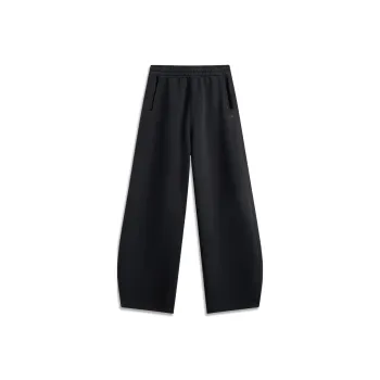 LiNing Rijin Doujin Collection Knitted Sports Pants Women's Black