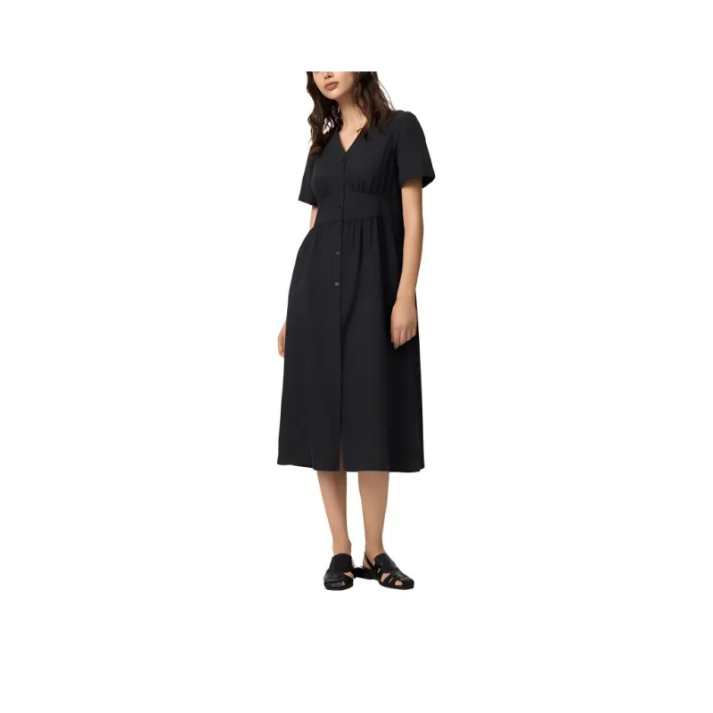 UNIQLO Comptoir Des Cotonniers Collaboration Short-Sleeved Dresses Women's Black-0