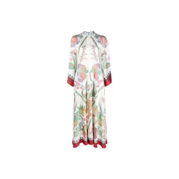 La DoubleJ Magnifico Flower Placée print Dress