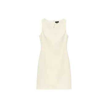 THEORY Sleeveless Dress Women's Ecru