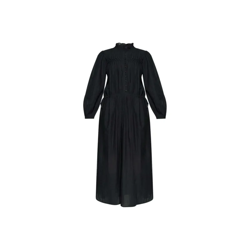 ISABEL MARANT ETOILE Dalida Long Sleeved Gathered Dress-0