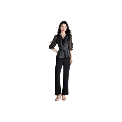 Mylan Casual Suit Women's Black