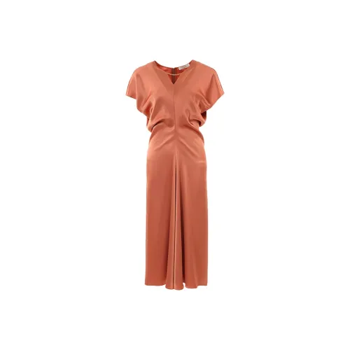 BESIONIA SS25 Short Sleeved Dresses Women's Orange