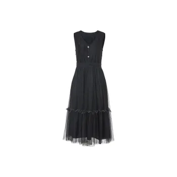 BADINA Sleeveless Dress Women's Black