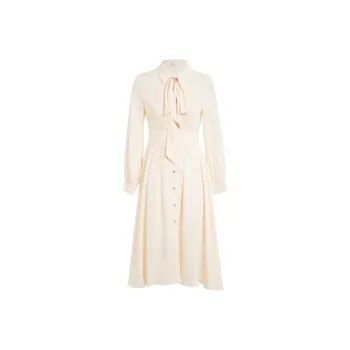 AUI Long-Sleeved Dresses Women's Apricot