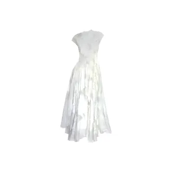 TENNE GIRL Short Sleeved Dress Women's White