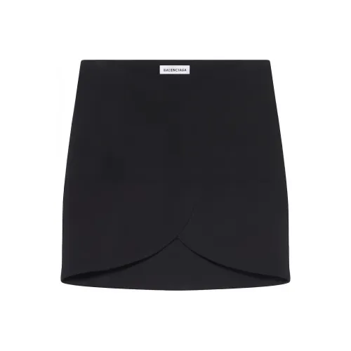 Balenciaga Circle Mini Skirt 'Black'