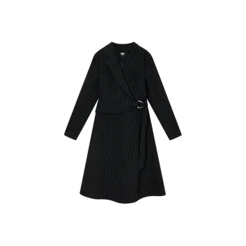 DKNY Long-Sleeved Dresses Women's Black