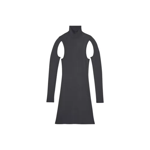 Helmut Lang Slashed Mini Dress