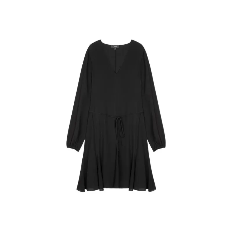 THEORY Long Sleeved Dress Women's-0