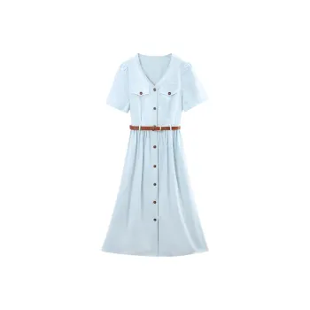 A Paradise For Awakening Short Sleeved Dress Women's