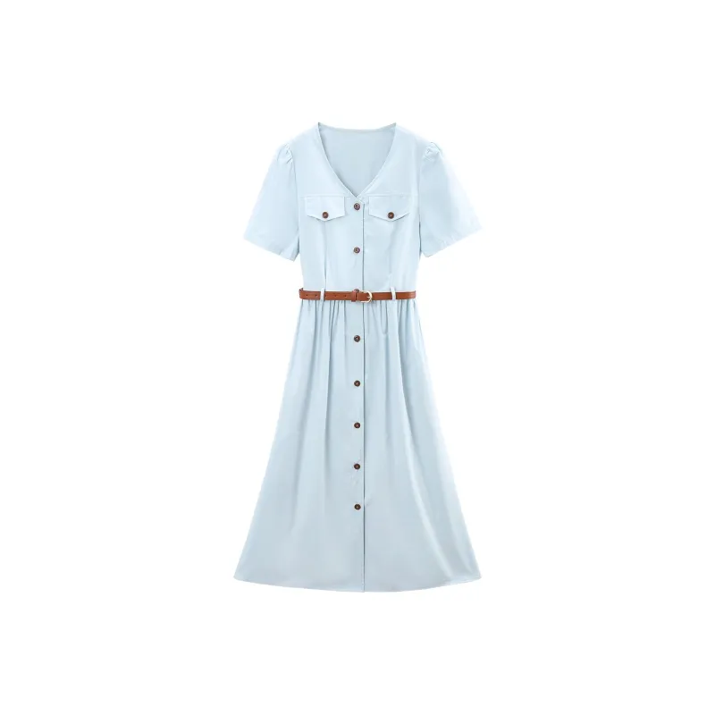 A Paradise For Awakening Short Sleeved Dress Women's-0