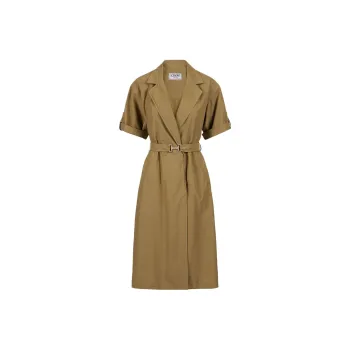 Iceberg Short-Sleeved Dresses Women's Earth Yellow