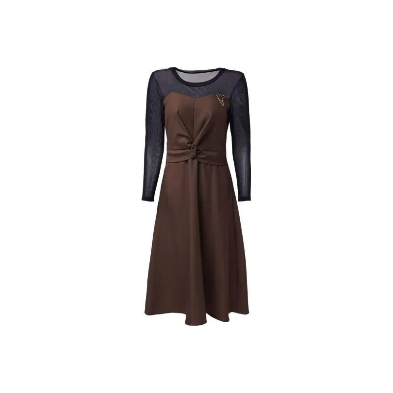 CYANINE SEA Long-Sleeved Dresses Women's-0