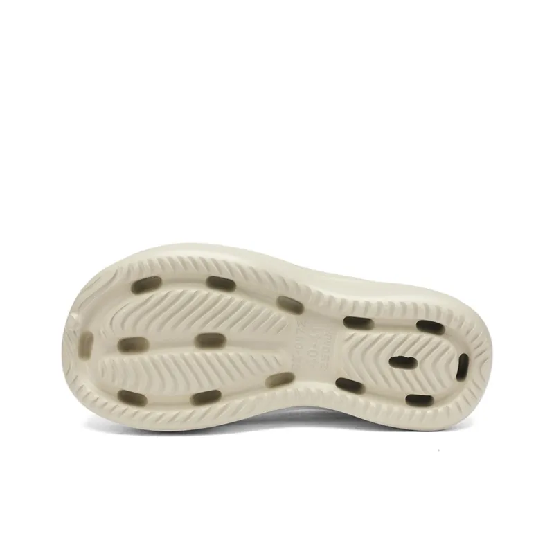 OUGLEMEN Quiet Odor Resistant Abrasion Resistant Slip Resistant Wrap toe Slippers Unisex-13