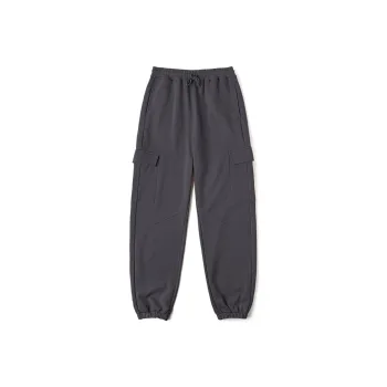 Vans Knitted Sports Pants Women's Gray Black
