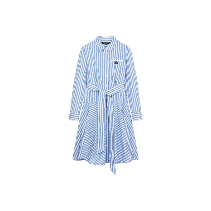 Teenie Weenie Long Sleeved Dresses Women's Blue-0