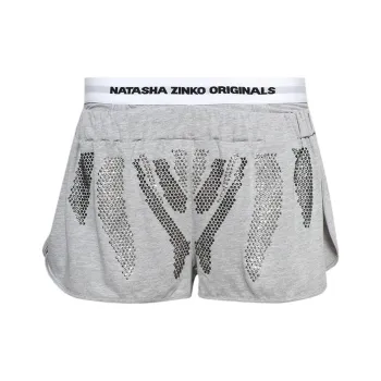 NATASHA ZINKO Rhinestone embellished Shorts