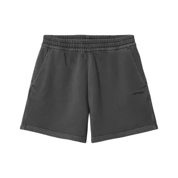 Carhartt WIP SS24 W' Duster Script Sweat Short Casual Shorts Women's Charcoal