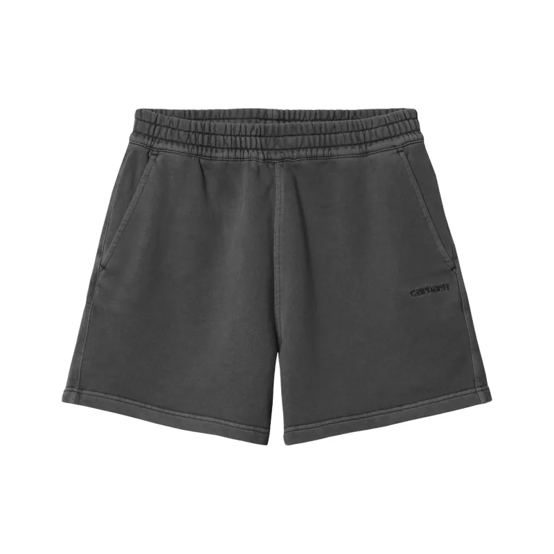 Carhartt WIP SS24 W' Duster Script Sweat Short Casual Shorts Women's Charcoal-0