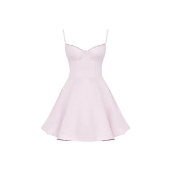 HOUSE OF CB MINIMOISELLE Slip Dress Women's BALLERINA PINK/Ballet Pink