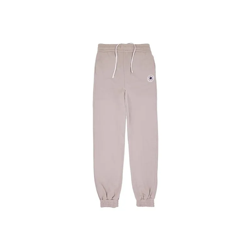 Converse Retro Chuck Knitted Sports Pants Women's Grass Gray-0