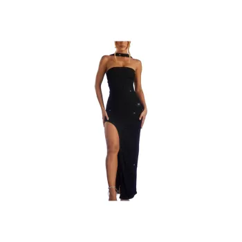 OH POLLY BELGRAVIA Sleeveless Dress Women's Black