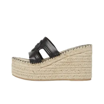 FANSIZHE Slide Slippers 11.5cm Women's Black