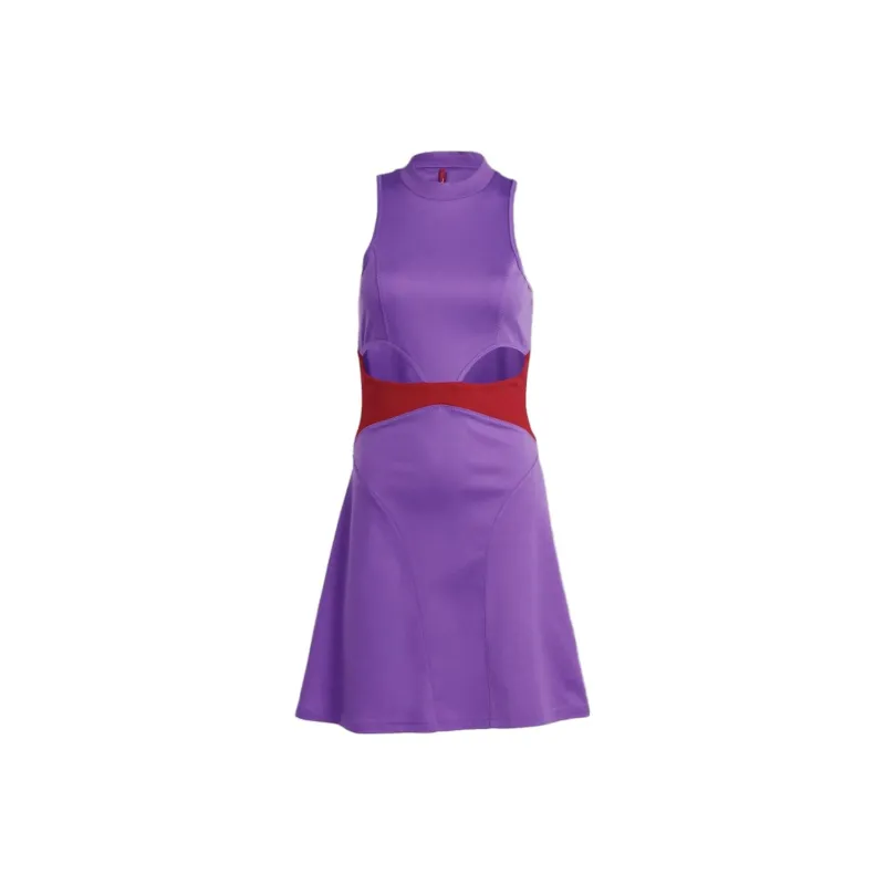 Adidas Sleeveless Dresses Women's Bright Purple-0