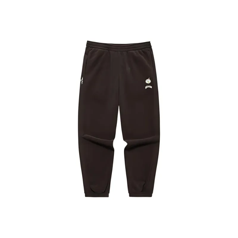 361° x XIAOLIUYA LIANMINGKUAN Knitted Sports Pants Women's Dark Brown Coffee-0