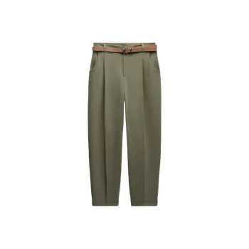 ZARA Casual Pants Women's Light Khaki