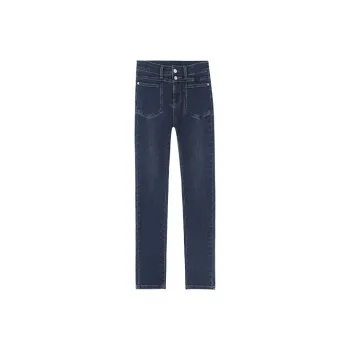 HIPPIEMISS Jeans Women's Vintage Dark Blue