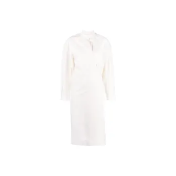 Lemaire Twist-detail Midi Shirtdress