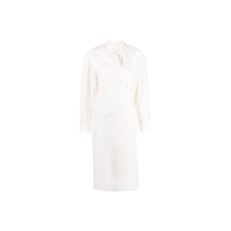 Lemaire Twist-detail Midi Shirtdress-0