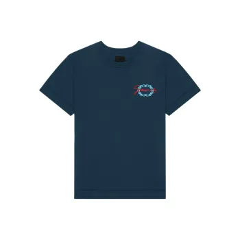 Givenchy Logo SS25 T Shirt Men's Teal