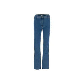 Magda Butrym Logo Patch Skinny Jeans
