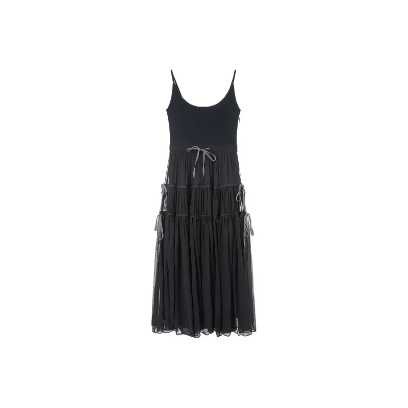 Miss Sixty Slip Dresses Women's Black-0