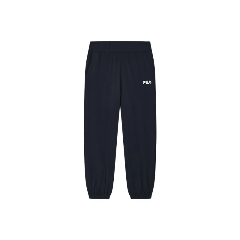 FILA Knitted Sports Pants Women's Legend Blue-0