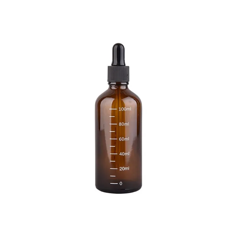 ZHENZI Glass Light Shielding Cosmetics Serum Sample Blending Dropper Filling Bottle-15