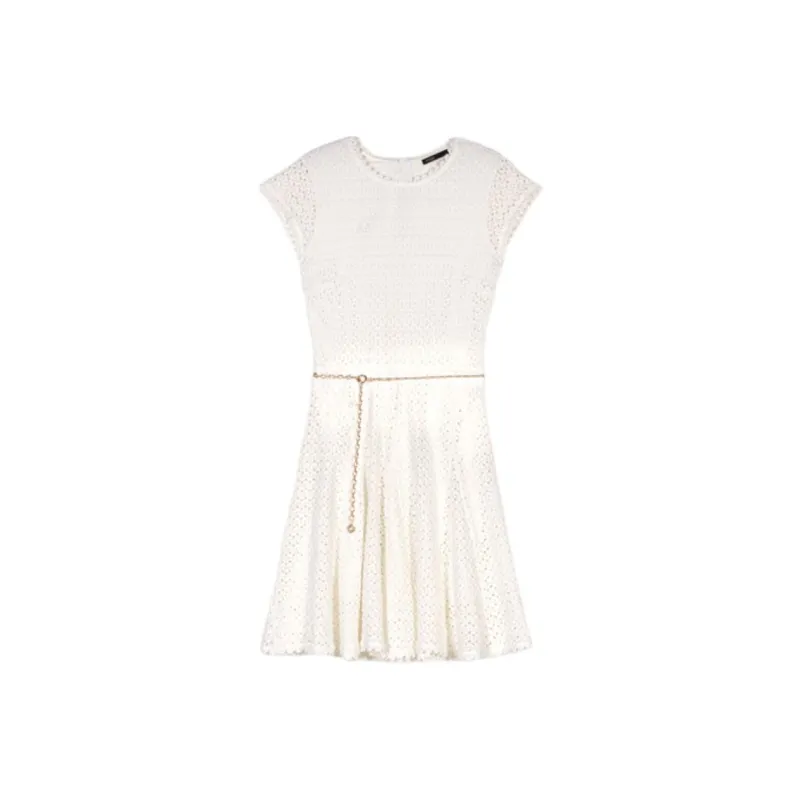 Maje Belted Mini Dress-0